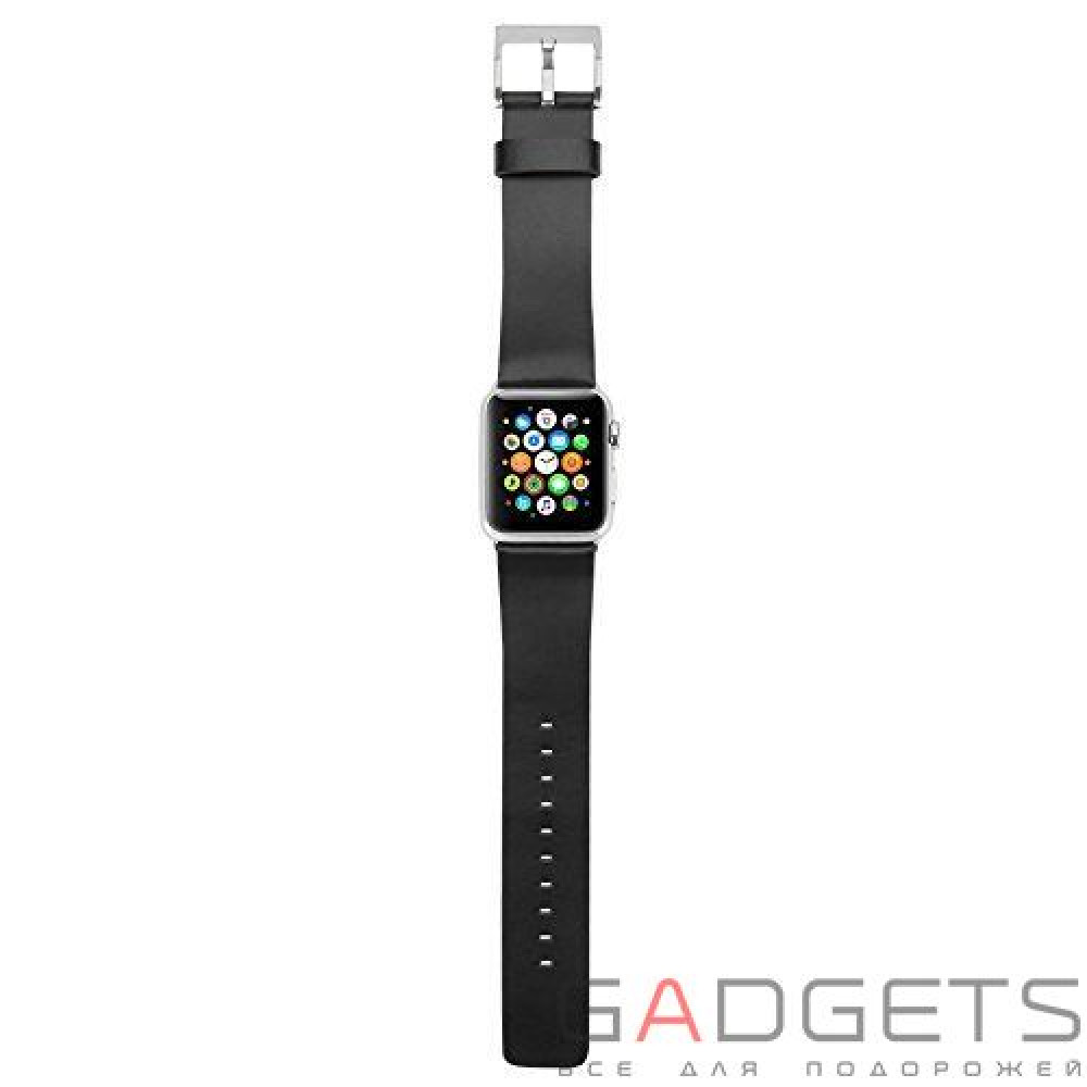 Фото Ремешок Incase Leather Band для Apple Watch 42mm Black (INAW10013-BLK)
