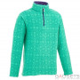 Кофта флісова Quechua Forclaz 50 дитяча зелена фото 0