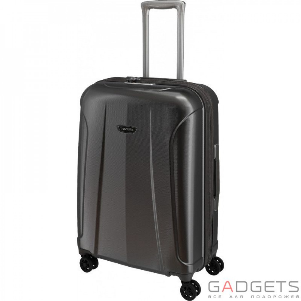 Фото Чемодан на 4-х колесах Travelite Elbe (M) 70 л Anthracite (TL074548-04)