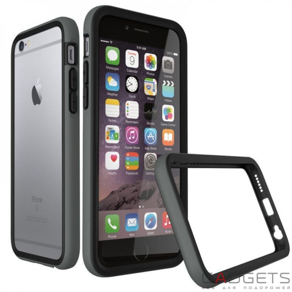 Фото Бампер Evolutive Labs RhinoShield Crash Guard Black для iPhone 6/6s