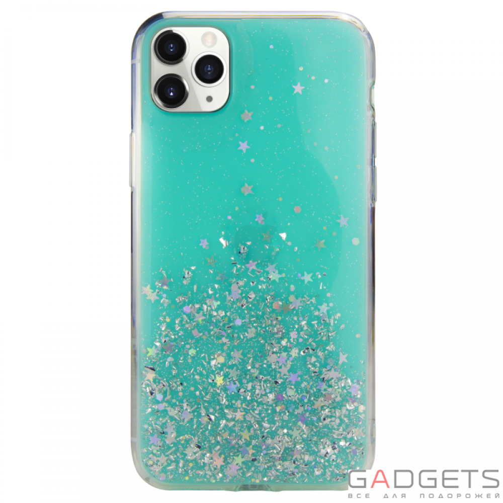 Фото Чехол-накладка SwitchEasy Starfield for iPhone 11 Pro Max Transparent Blue (GS-103-83-171-64)
