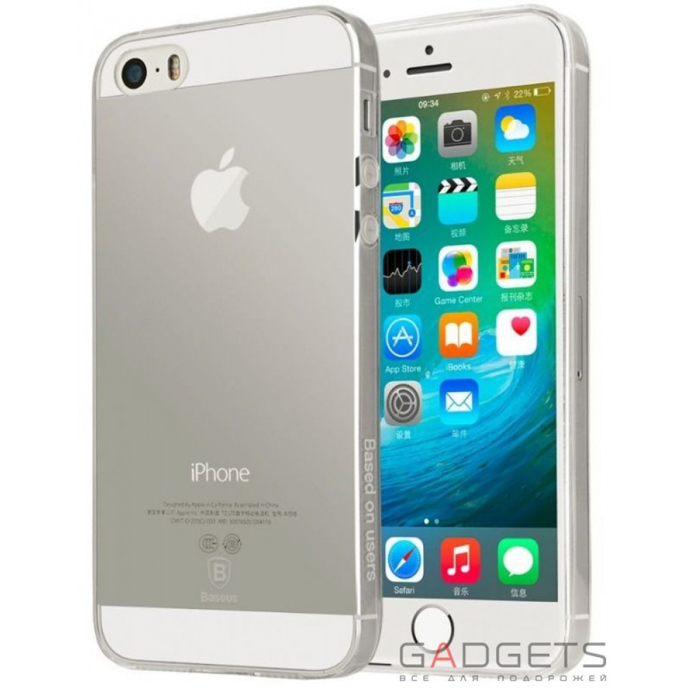 Фото Чохол Baseus Simple Case для iPhone 5/5s/SE Transparent