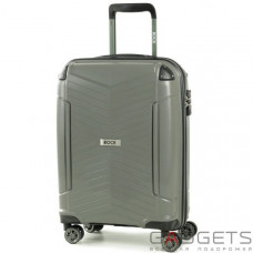 Чемодан Rock Lexington PP (S) Grey