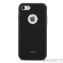Чохол-накладка Moshi iGlaze Slim Lightweight Snap-On Case Metro Black для iPhone 7 (99MO088002) фото 0