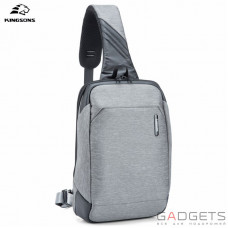 Сумка для документов Kingsons waterproof cross body bag, Grey