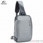 Сумка для документов Kingsons waterproof cross body bag, Grey фото 0