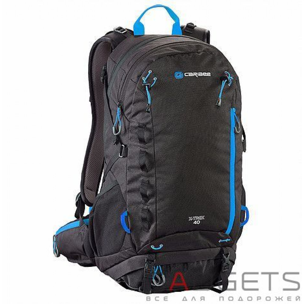 Фото Рюкзак туристический Caribee X-Trek 40 Black/Ice Blue
