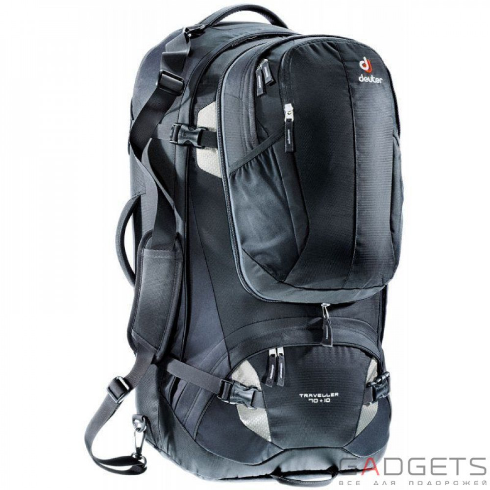 Фото Рюкзак Deuter Traveller 70 + 10 колір 7400 black-silver