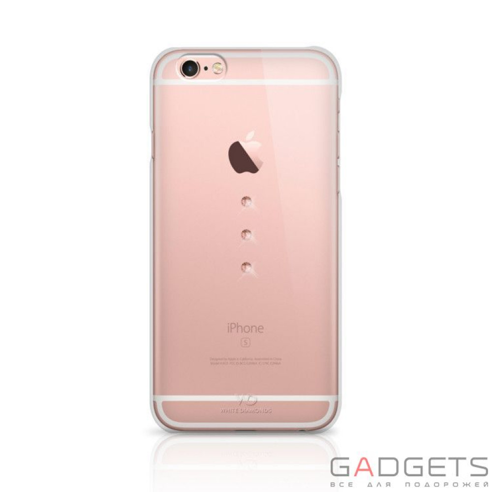 Фото Чехол-накладка White Diamonds Trinity Crystal Rose Gold для iPhone SE/5/5S (1230TRI79)