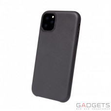 Чехол-накладка Decoded Back Cover для iPhone 11 Pro, кожаный, черный