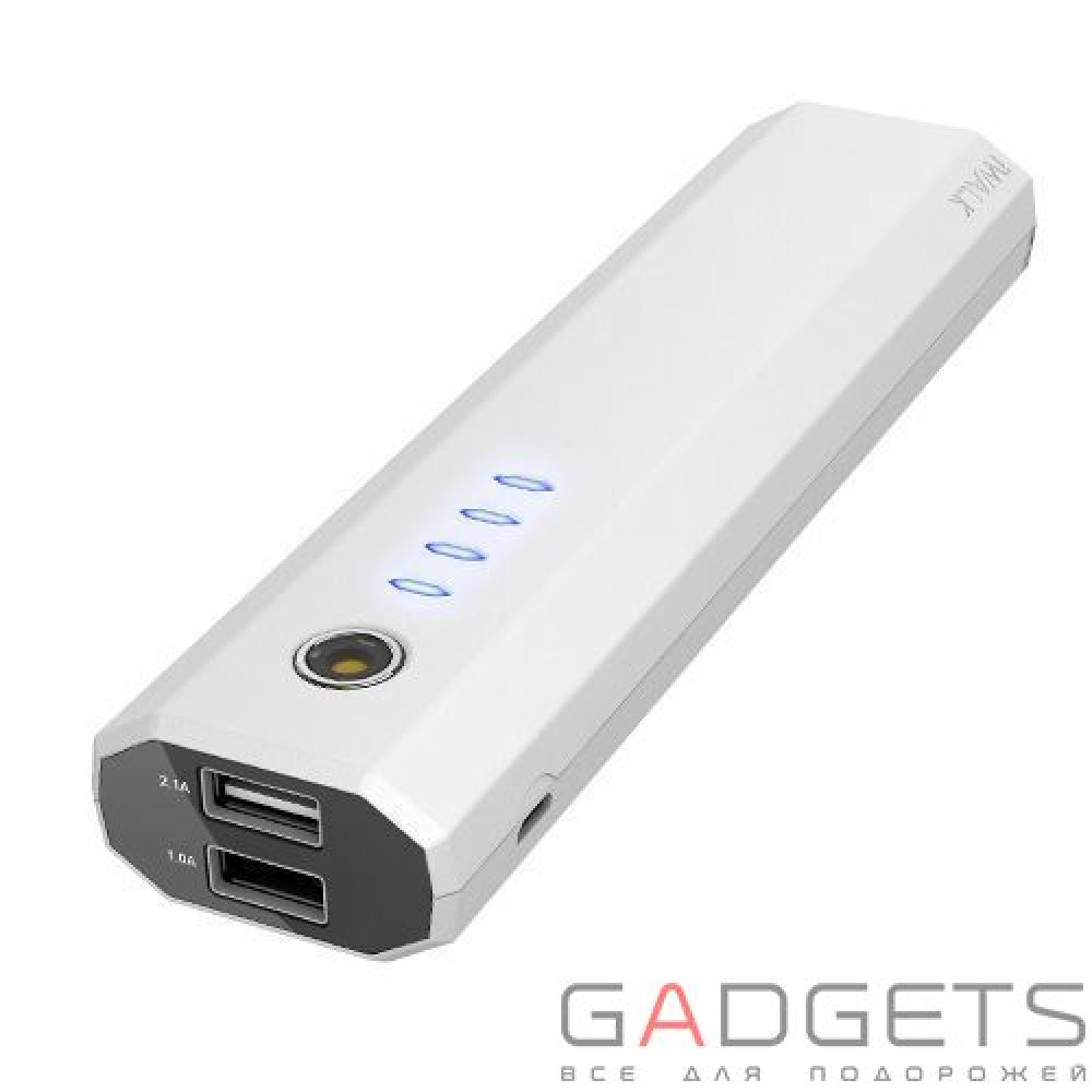 Фото Внешний аккумулятор iWALK Extreme 1000Duo 10000mAh Dual USB Universal Backup Battery White