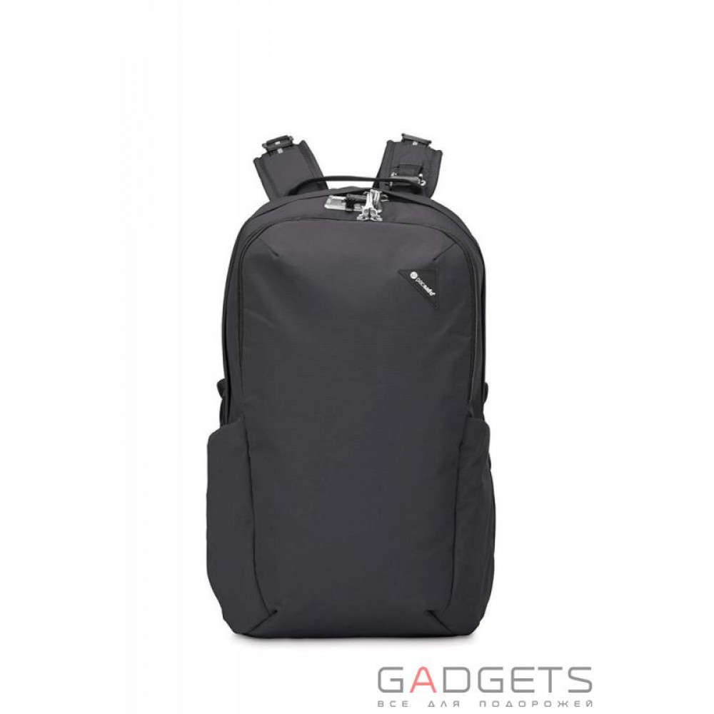 Фото Рюкзак формат Midi антивор Pacsafe Vibe 25, 5 степеней защиты, черный