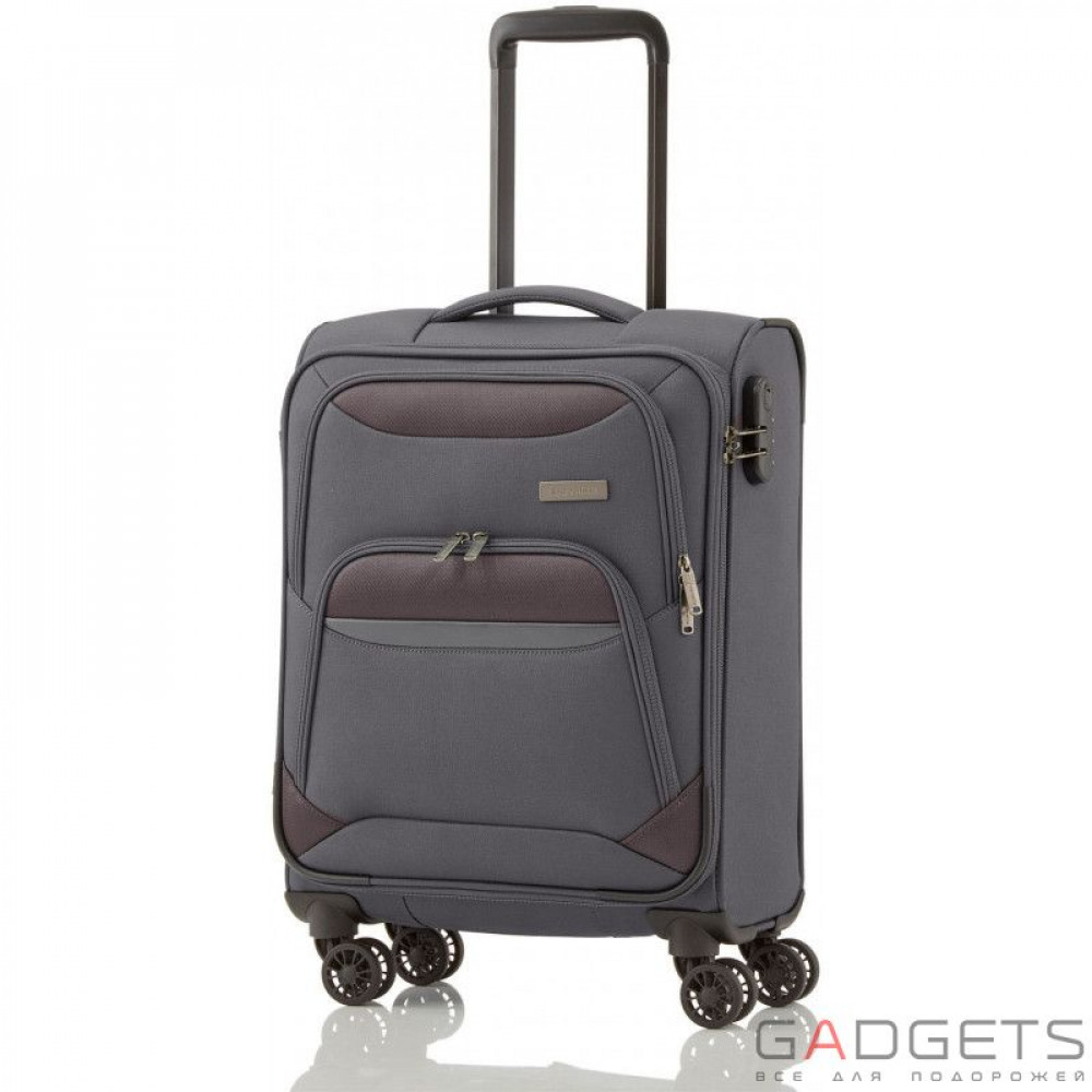 Фото Чемодан на 4-х колесах Travelite Kendo (S) 33 л Grey (TL090347-04)