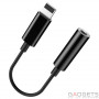 Перехідник Baseus L30 Simple Apple Connector To 3.5mm Music Adapter Black фото 0