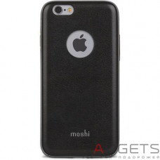 Чехол-накладка Moshi iGlaze Napa Vegan Leather Case Onyx Black for iPhone 6/6S (99MO079002)