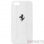 Чохол-накладка CG Mobile Ferrari Leather Hard Case FF Collection White for iPhone 55S (FEFFHCP5FW) фото 0