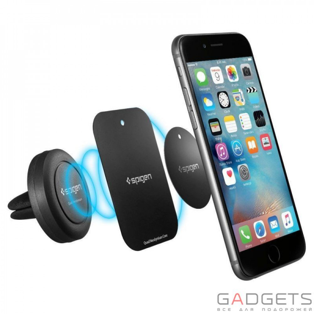 Фото Держатель Spigen Magnetic Air Vent Universal Car Mount Holder (SGP11583)