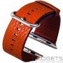 Ремінець COTEetCI Apple w1 watch Band для Premier 42mm Brown фото 0