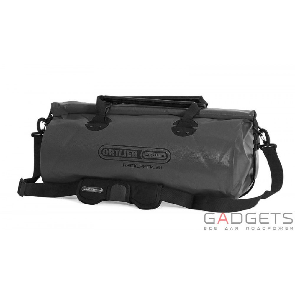 Фото Гермобаул Ortlieb на багажник Rack-Pack asphalt 31 л