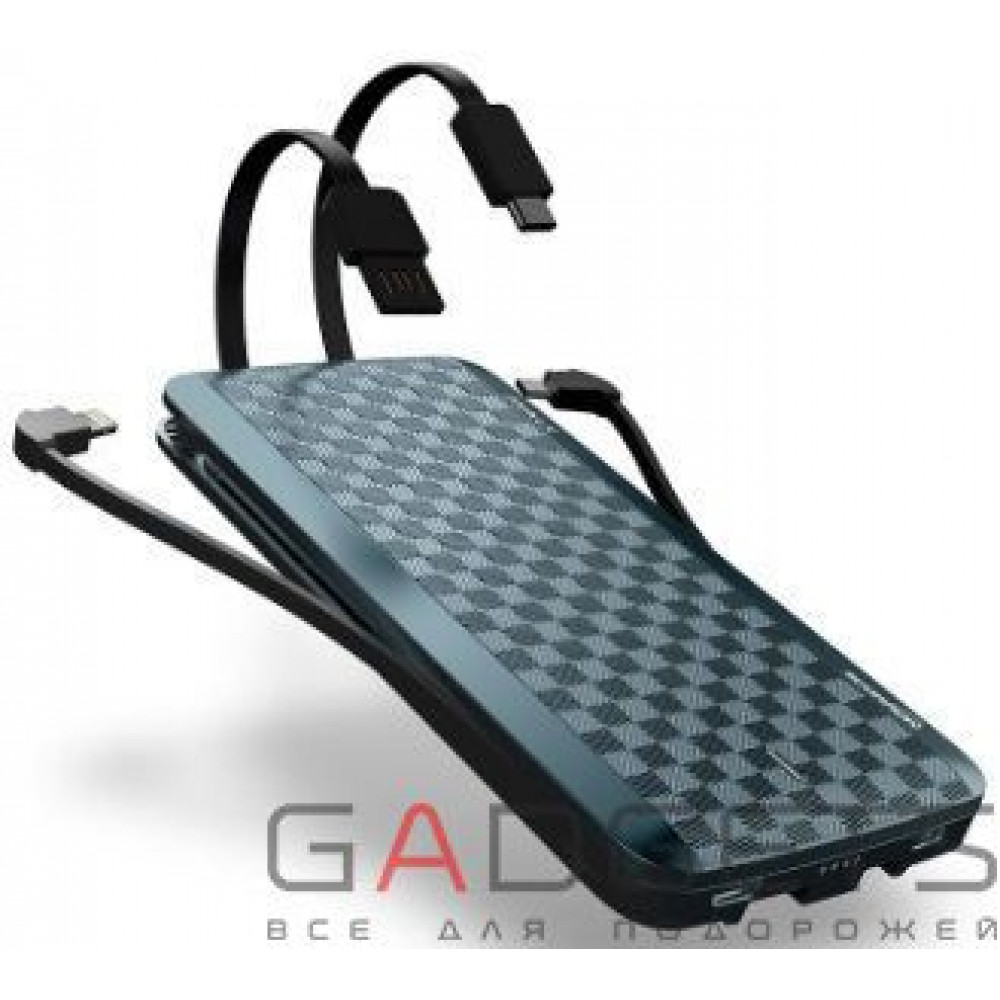 Фото Внешний аккумулятор iWalk Scorpion 12000mAh Blue (UBT12000X)