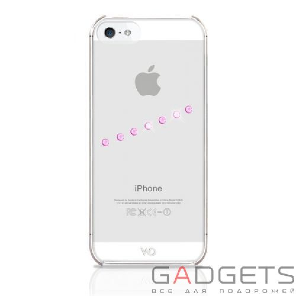 Фото Чехол-накладка White Diamonds Sash Ice Pink для iPhone SE/5/5S (1210SIC41)