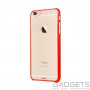 Чехол-накладка iBacks Premium PC Case For iPhone 6/6S Red фото 0
