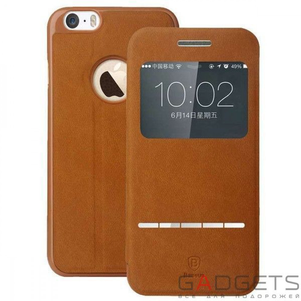 Фото Чохол-книжка Baseus Terse leather Case Brown for iPhone6/iPhone6S