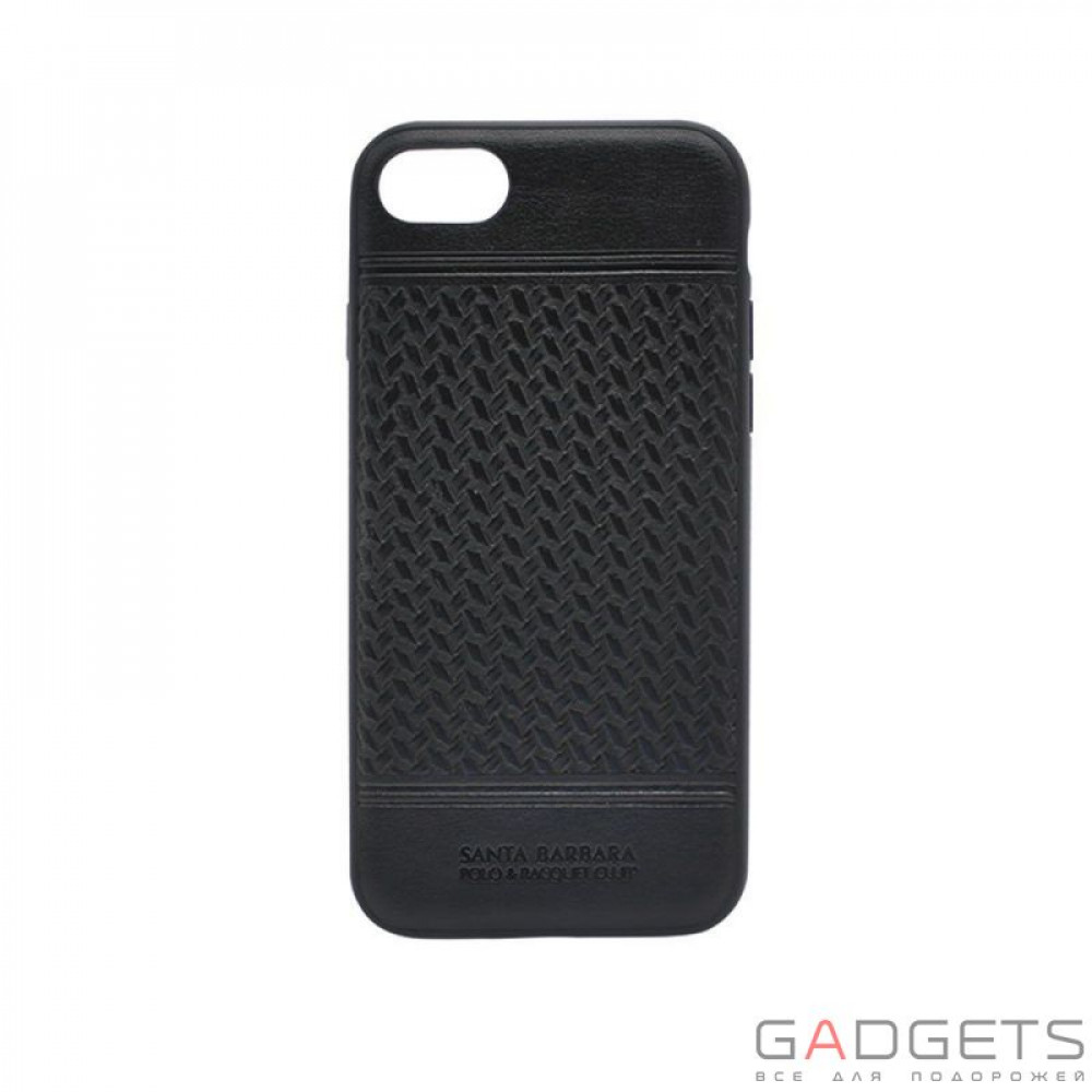 Фото Чехол Polo Chevron для iPhone 7/8 Plus Black (SB-IP7SPCHR-BLK-1)