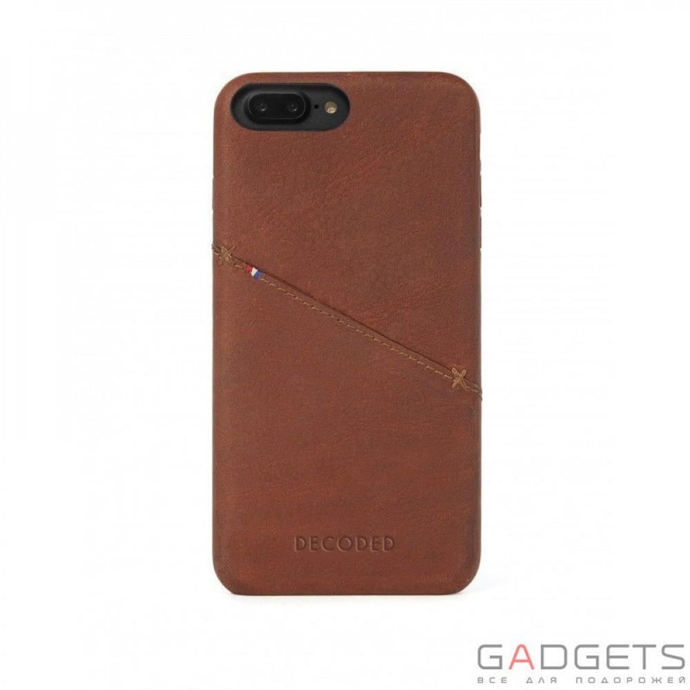 Фото Чохол Decoded Leather Back Cover для iPhone 7 Plus Коричневый (D6IPO7PLBC3CBN)