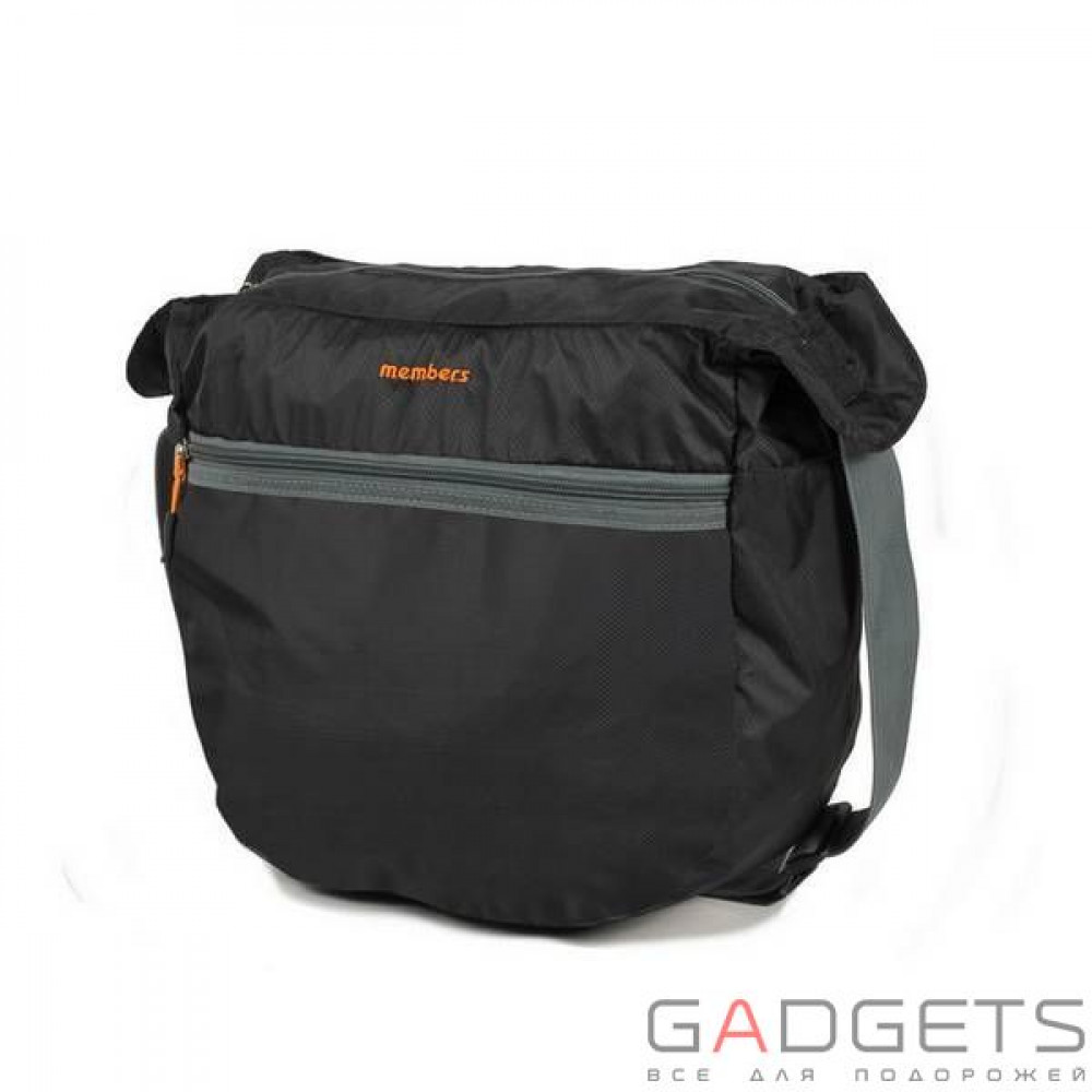Фото Сумка на плечо Members Foldaway Shoulder Bag 14 Black