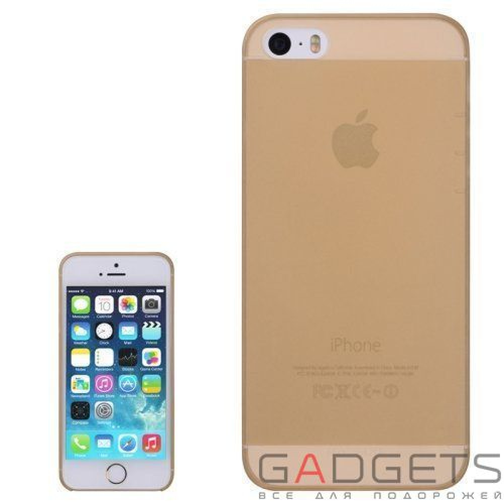Фото Чехол-накладка Baseus Wing Case for iPhone 5/5S Gold