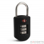 Замок кодовый для багажа Pacsafe Prosafe 1000, черный фото 0