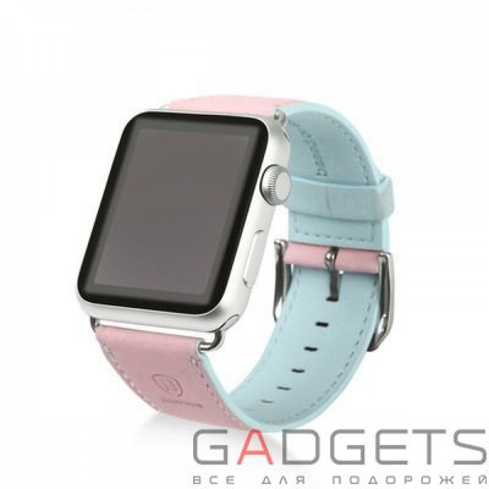 Фото Ремешок Baseus Colorful Watchband для Apple watch 42mm Pink-blue