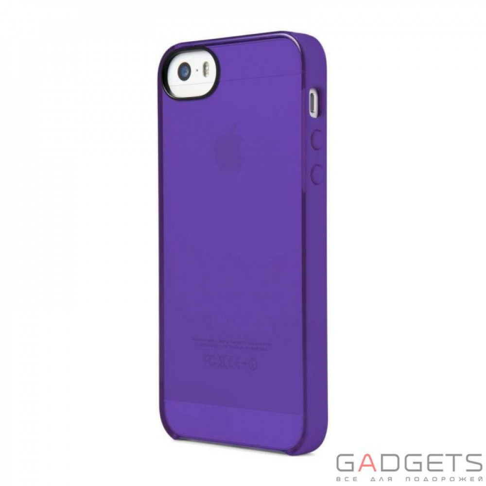 Фото Чехол-накладка Incase Tinted Snap Case Gloss Electric Purple для iPhone SE/5/5S (CL69219)