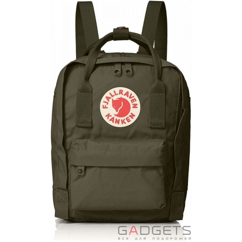 Фото Рюкзак Fjallraven Kanken Mini Green (23561.620)