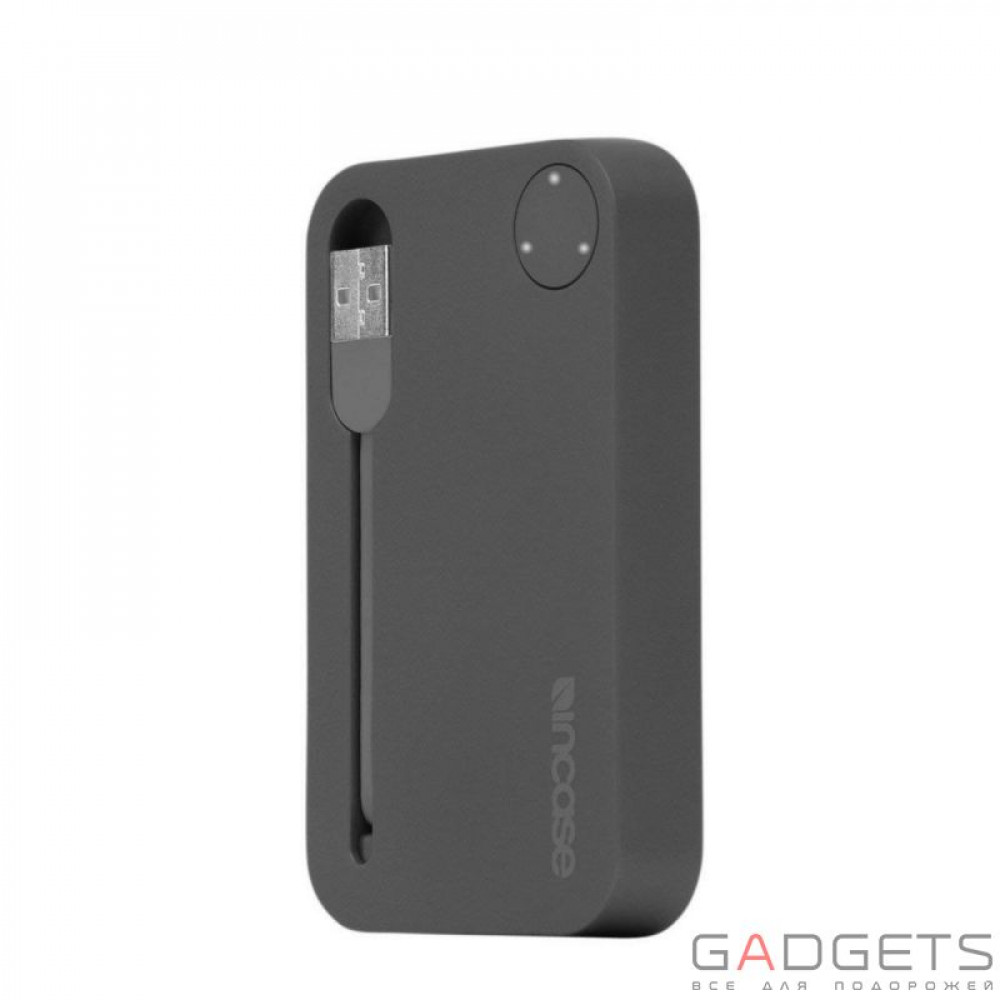 Фото Портативний акумулятор  Incase Portable Integrated Power 2500 Metallic Gray (INPW10032-MGY)