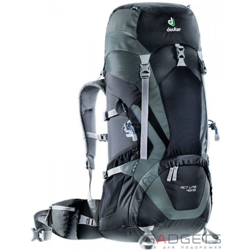 Фото Рюкзак Deuter ACT Lite 40 + 10 колір 7410 black-granite
