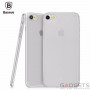 Чохол-накладка Baseus Slim Case для iPhone 7 Transparent White фото 0