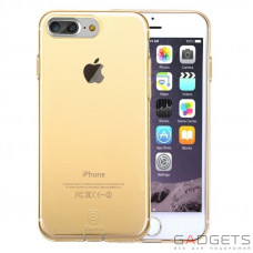 Чехол-накладка Baseus Simple Series Case (Clear) For iPhone 7 Plus Transparent Gold