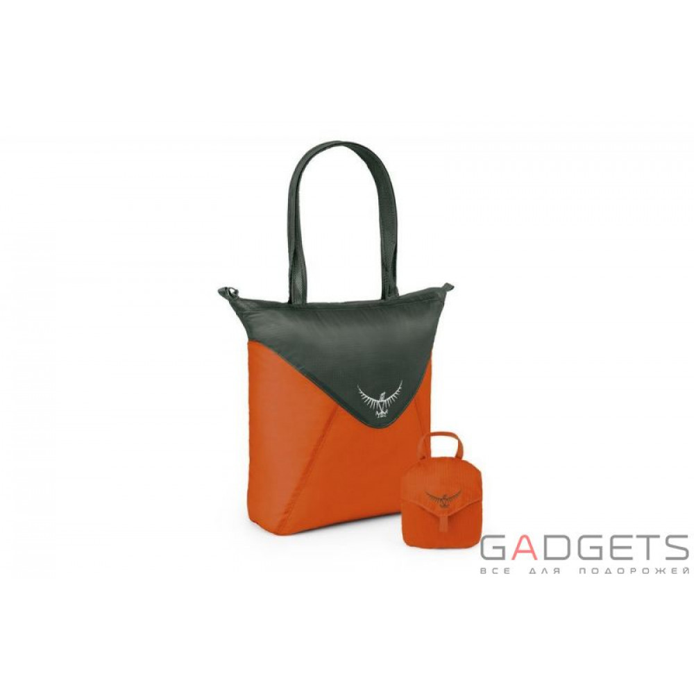 Фото Сумка Osprey Ultralight Stuff Tote Poppy Orange O/S, оранжевая