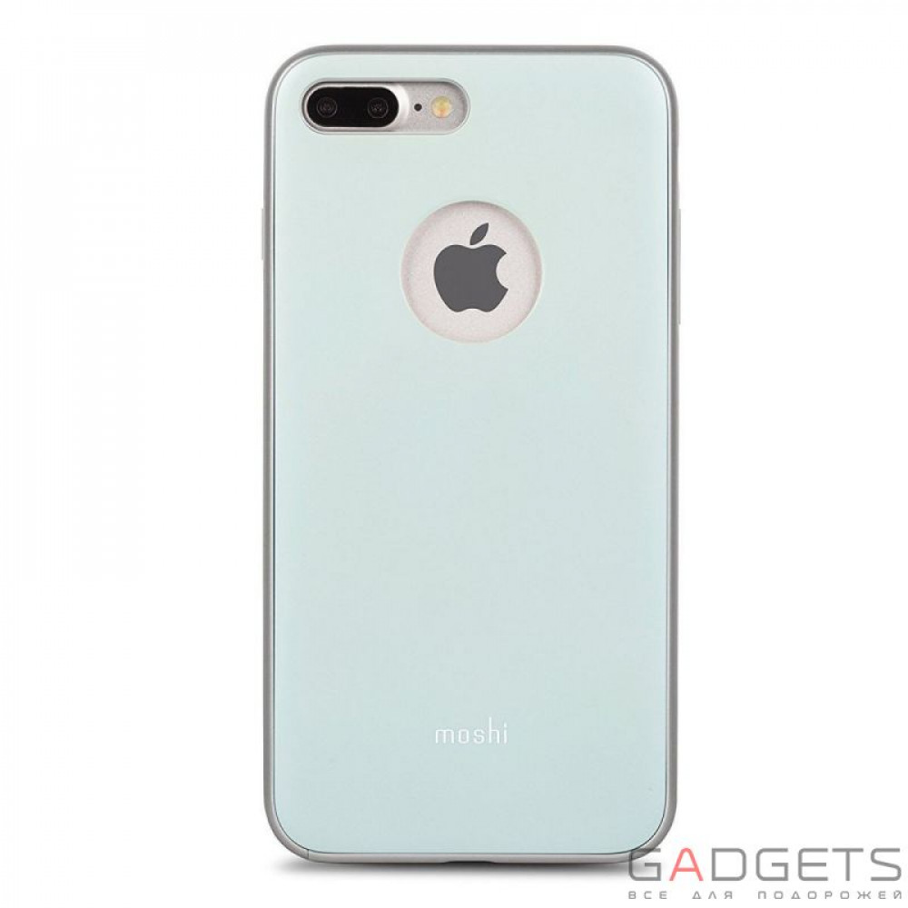 Фото Чохол-накладка Moshi iGlaze Slim Lightweight Snap-On Case Powder Blue для iPhone 7 Plus (99MO090521)
