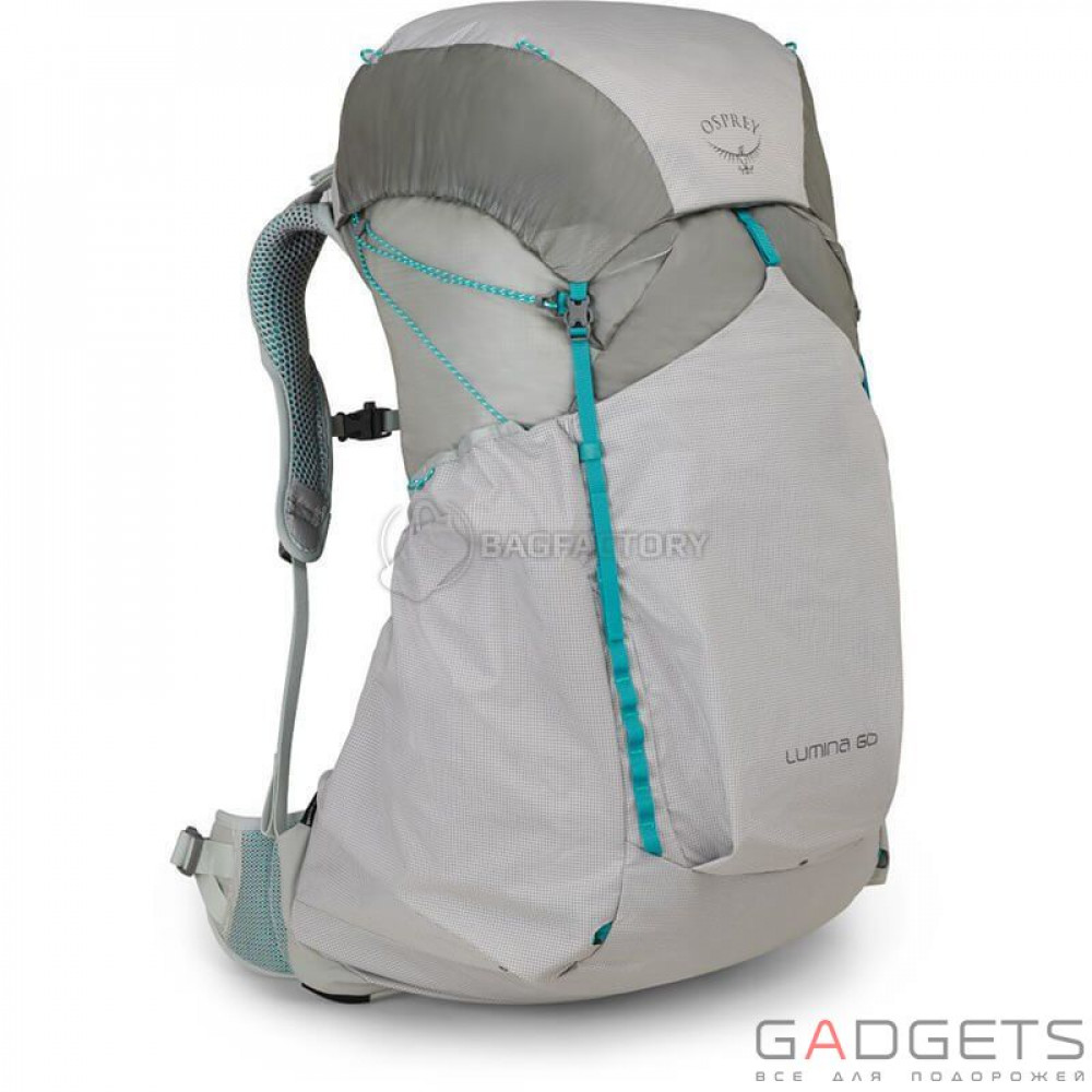 Фото Рюкзак Osprey Lumina 60 Cyan Silver WS сірий