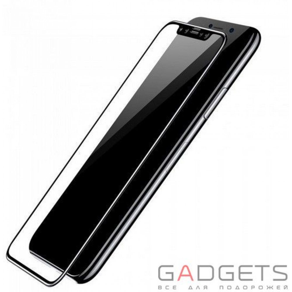 Фото Захисне скло COTEetCI 4D full-screen Glass для iPhone X Black (GS8101-BK)