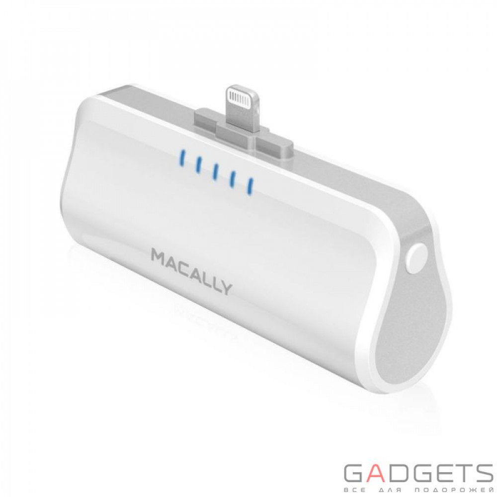 Фото Внешний аккумулятор Macally 2600mAh Portable Battery Charger with Lightning Connector (MBP26L)