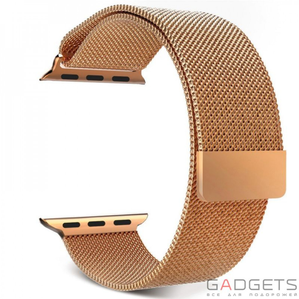 Фото Ремешок Baseus Milanese Watchband для Apple watch 38mm Rose gold