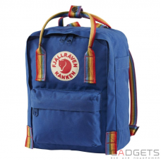 Рюкзак Fjallraven Kanken Rainbow Mini Deep Blue/Rainbow Pattern