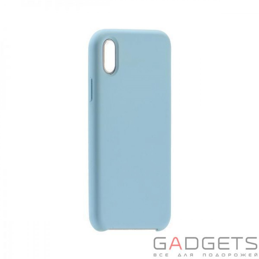 Фото Чехол COTEetCI Silicon Case для iPhone X Light Blue (CS8012-LB)