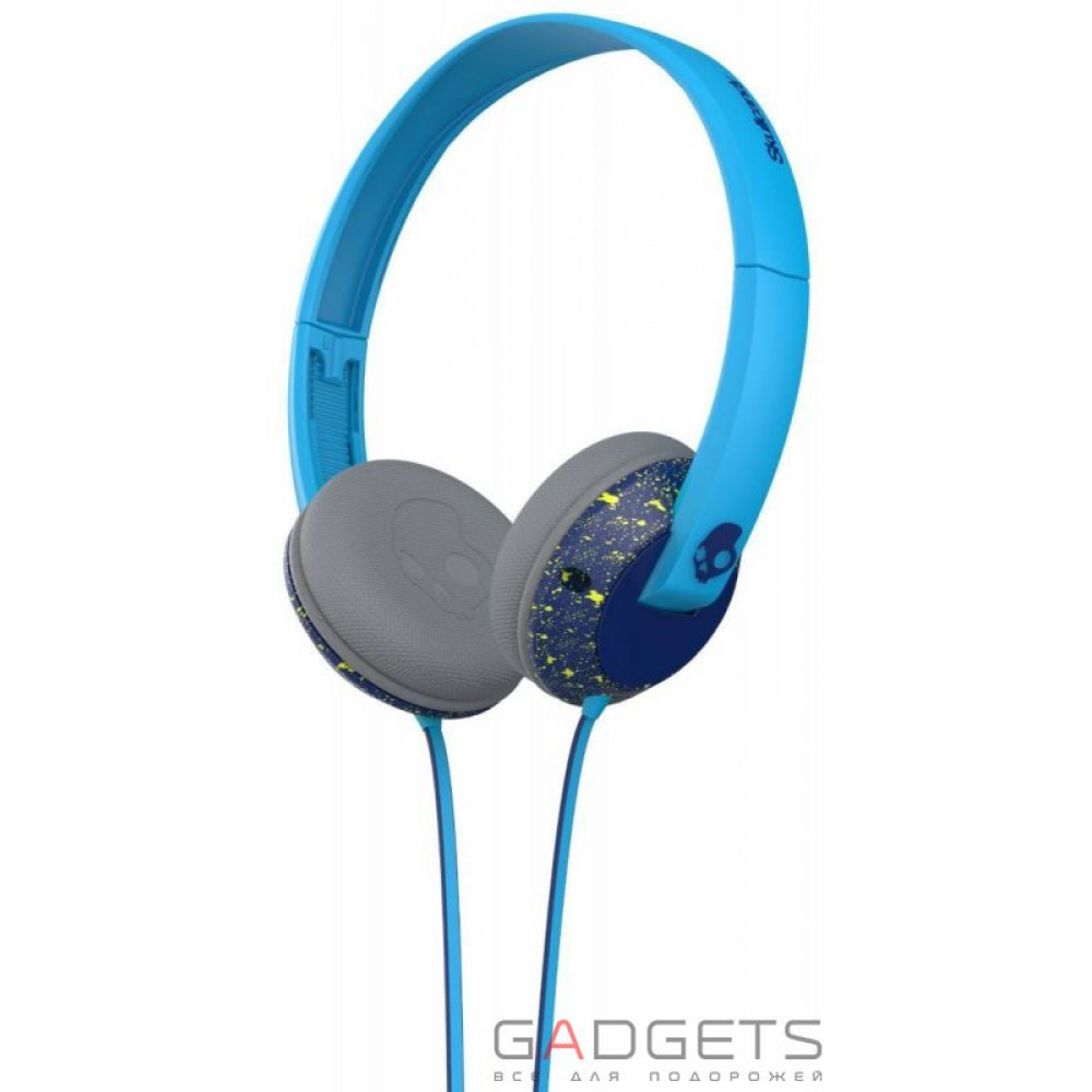 Фото Наушники Skullcandy Navy/Hot Lime/Hot Blue Uprock On-Ear w/mic 1 (S5URFY-403)