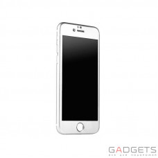 Защитное стекло iBacks Full Screen Tempered Glass for iPhone 6 Plus Silver
