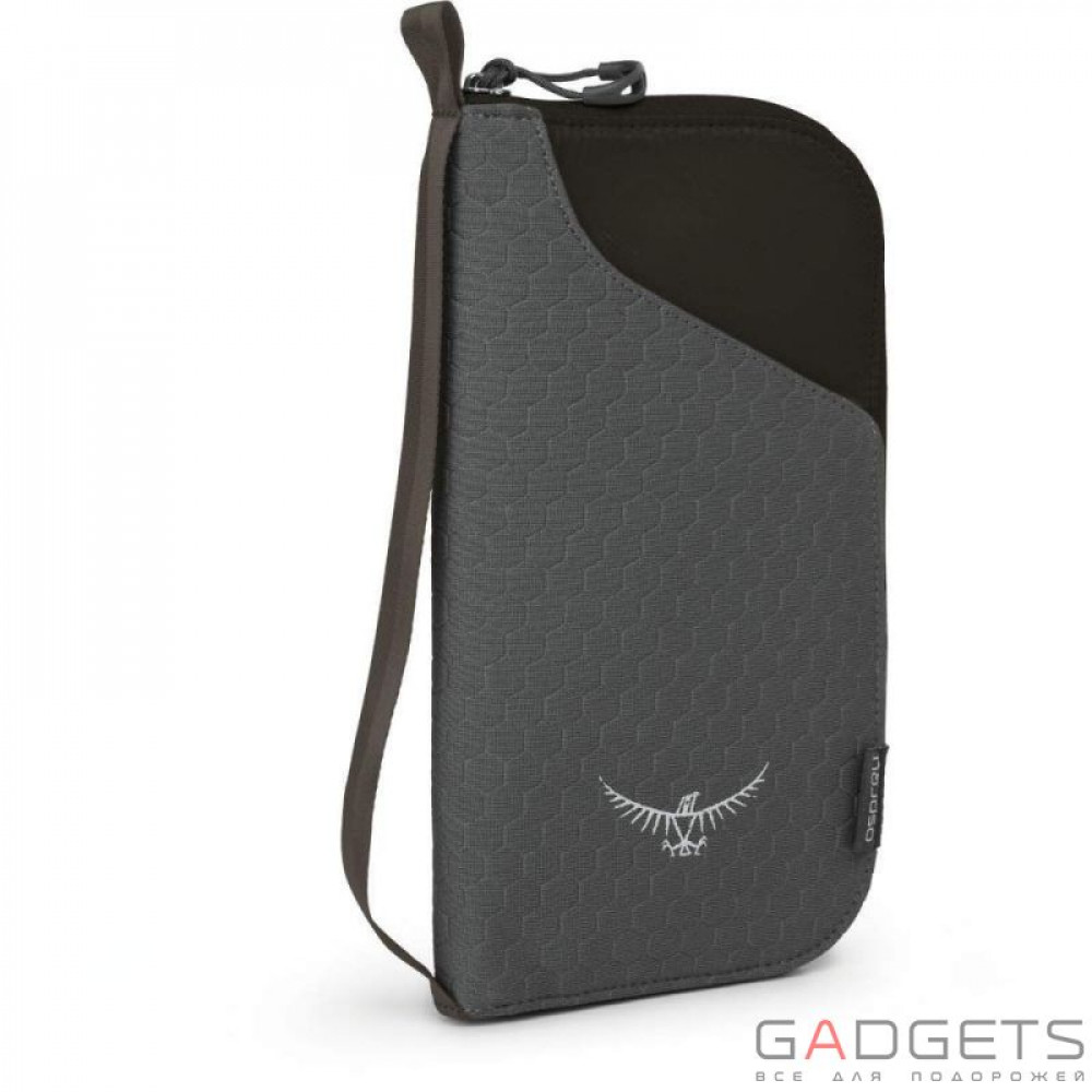 Фото Кошелек Osprey Document Zip Wallet Black O/S, черный